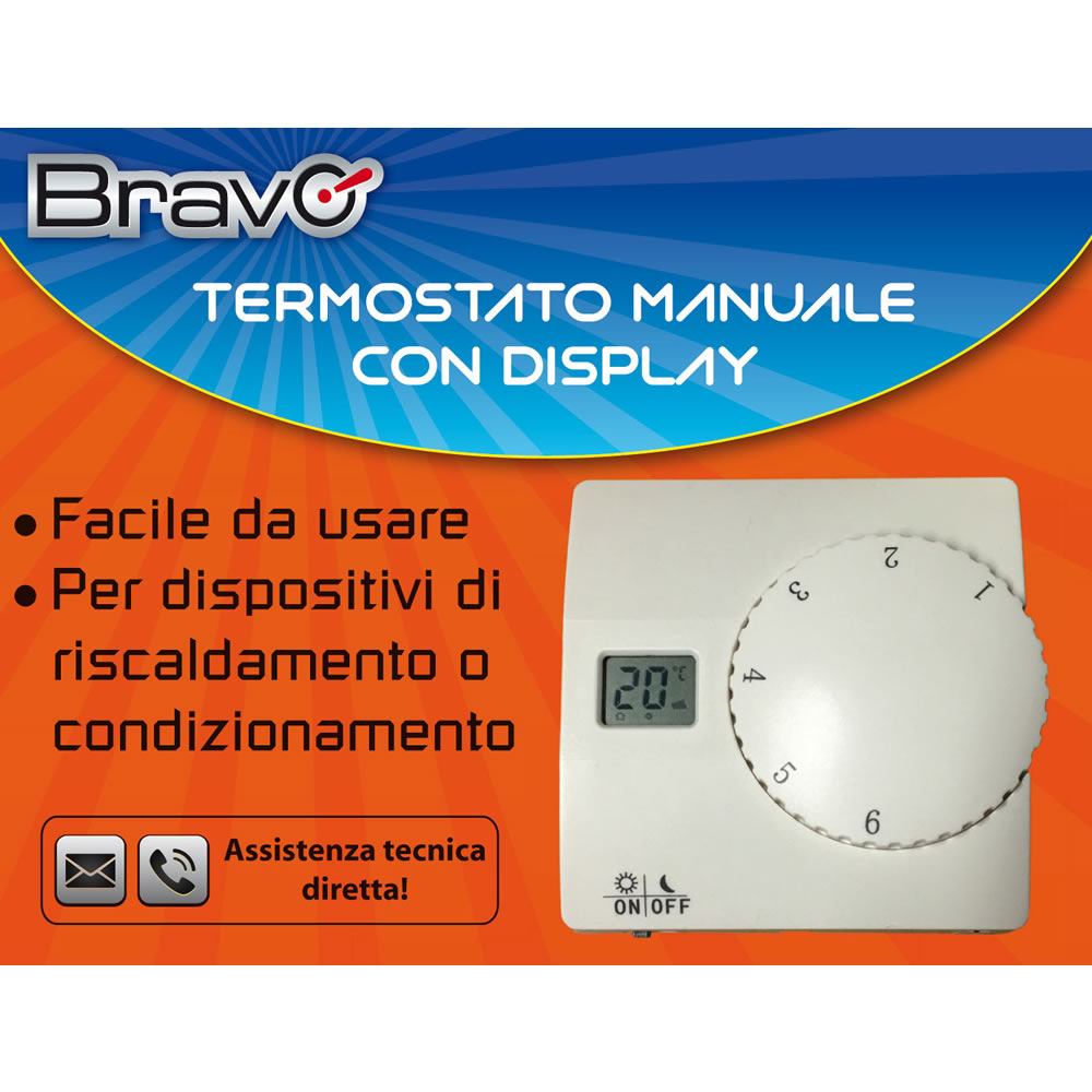 Termostato Manuale Bravo